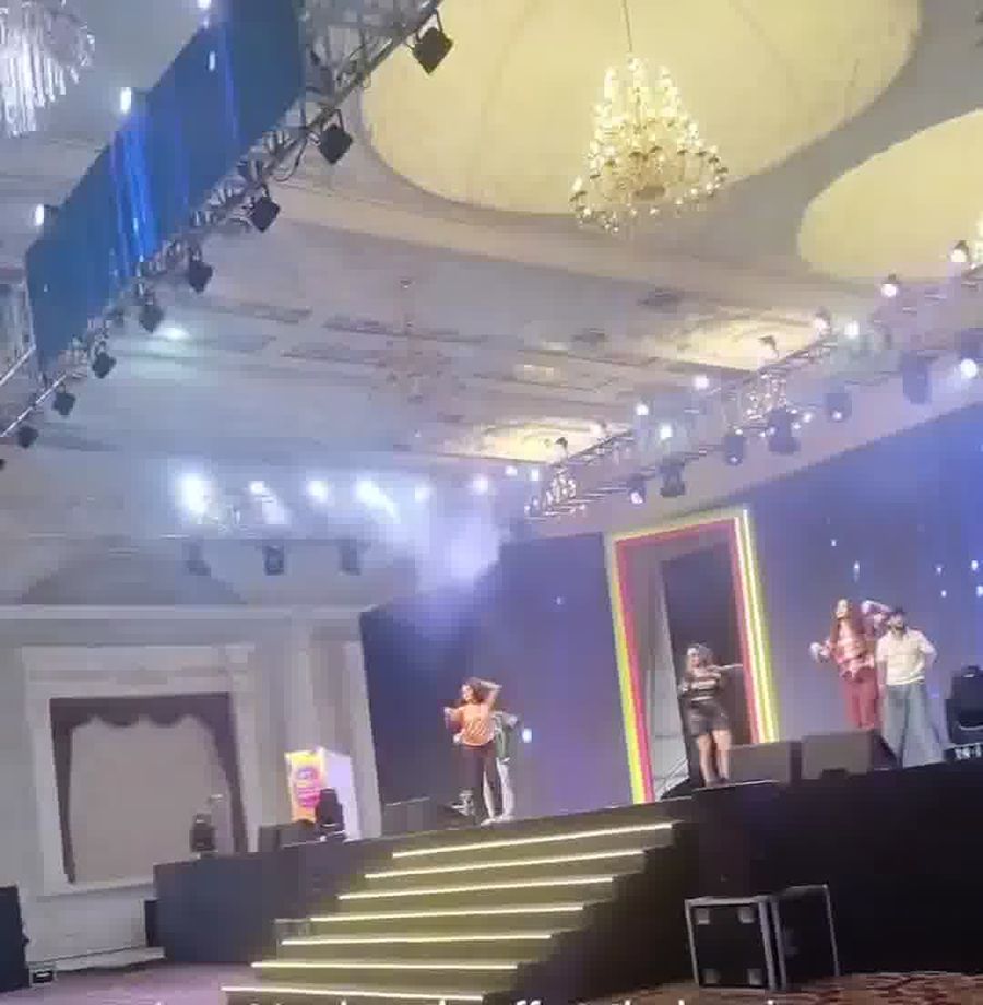 Ballroom event staging by team I students